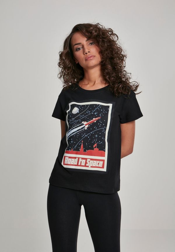 Mister Tee Women's T-shirt Road To Space Box black