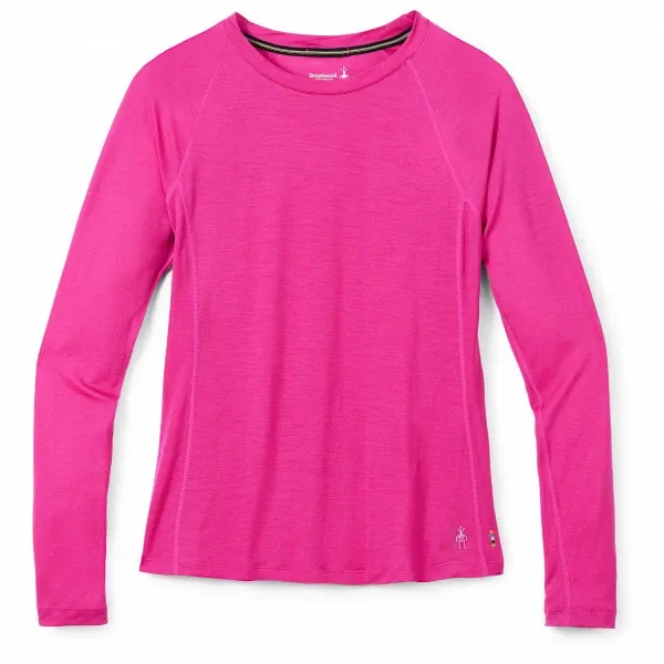 Smartwool Women's T-Shirt Smartwool Merino Sport 120 Long Sleeve Festive Fushia