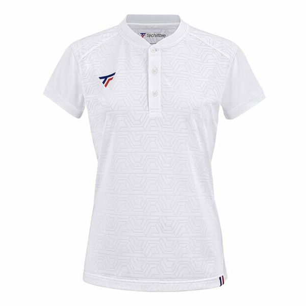 Tecnifibre Women's T-shirt Tecnifibre Club Polo White S