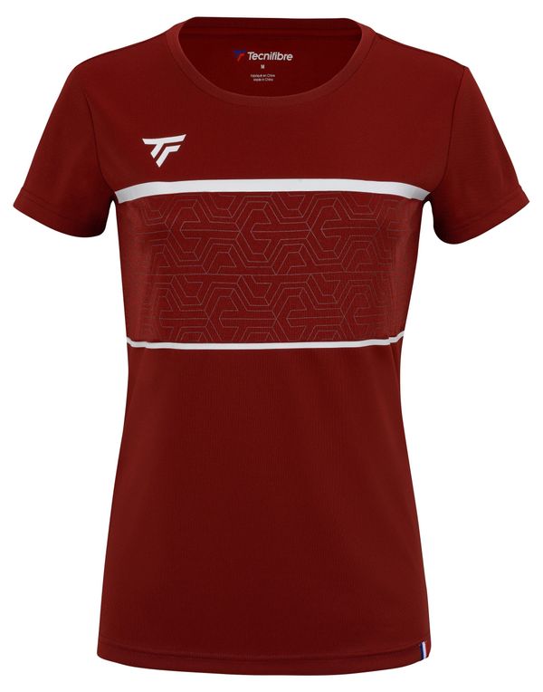 Tecnifibre Women's T-shirt Tecnifibre Club Tech Tee Cardinal M