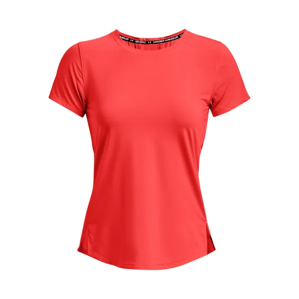 Under Armour Women's T-shirt Under Armour Iso-Chill 200 Laser Tee Vermilion-RED S