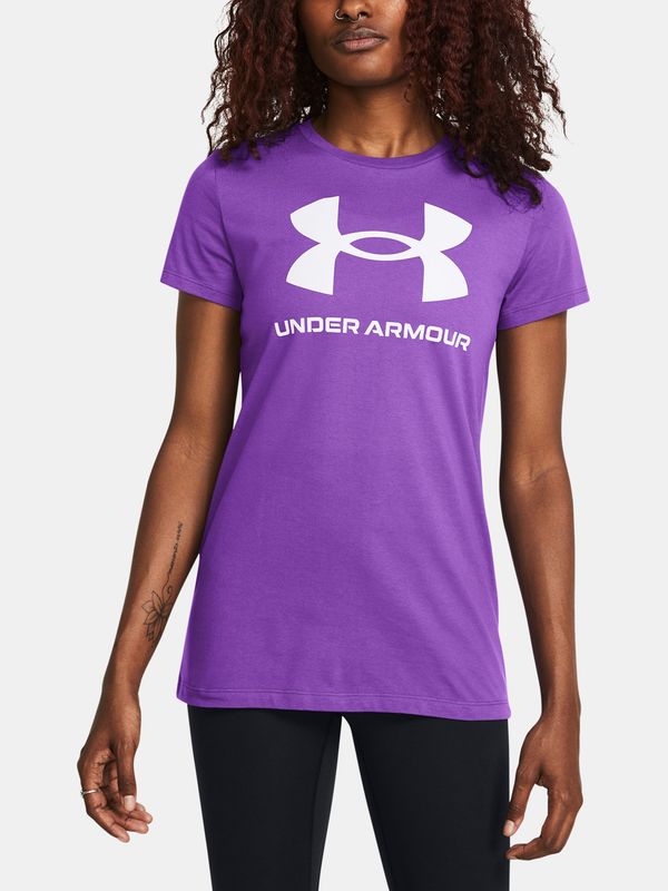 Under Armour Women's T-shirt Under Armour UA Rival Logo SS-PPL - Women's