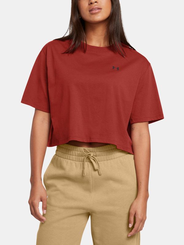 Under Armour Women's T-shirt Under Armour UA W BOXY CROP LOGO SS - Women's