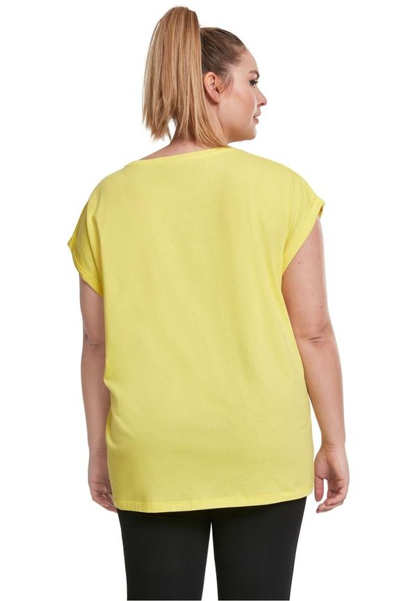 UC Ladies Women's T-shirt with extended shoulder bright yellow