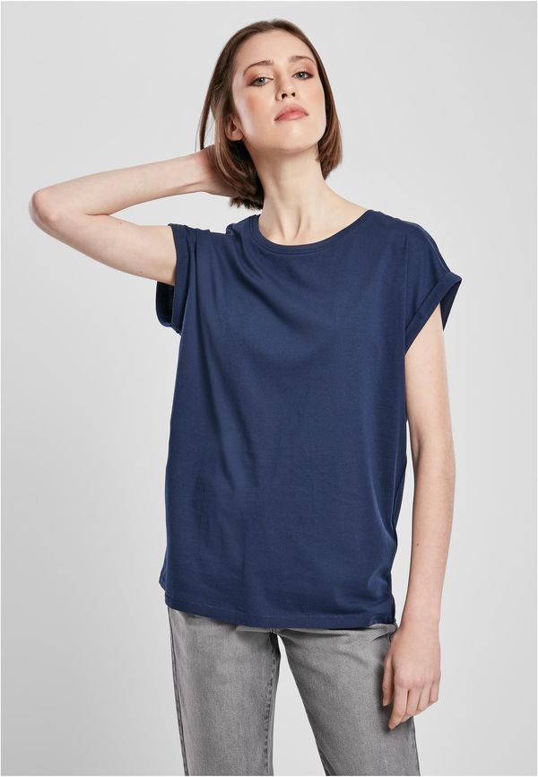 UC Ladies Women's T-shirt with extended shoulder navy blue