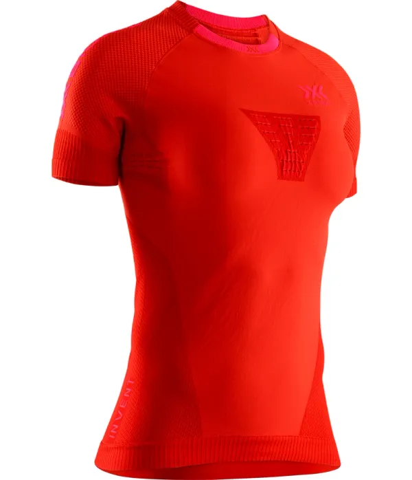 X Bionic Women's T-Shirt X-Bionic Invent 4.0 Run Red, L