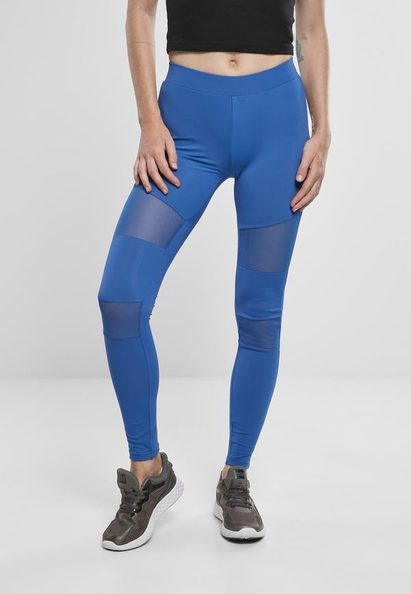 UC Ladies Women's Tech Mesh Leggings in a sporty blue color