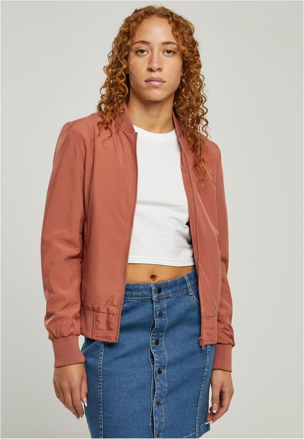 Urban Classics Women's Terracotta Jacket Light Bomber Jacket