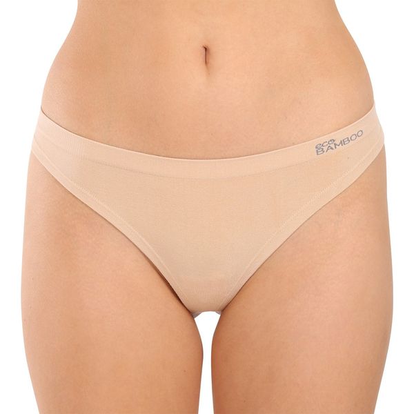 Gina Women's thong Gina bamboo beige