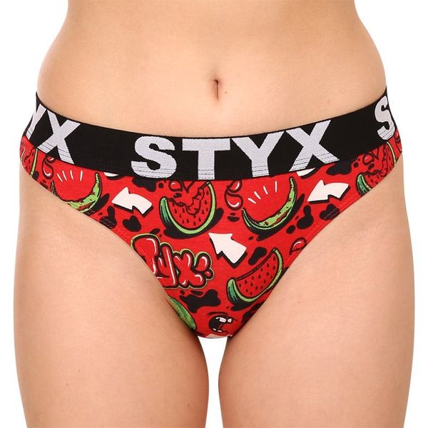 STYX Women's thongs Styx art sports rubber melons