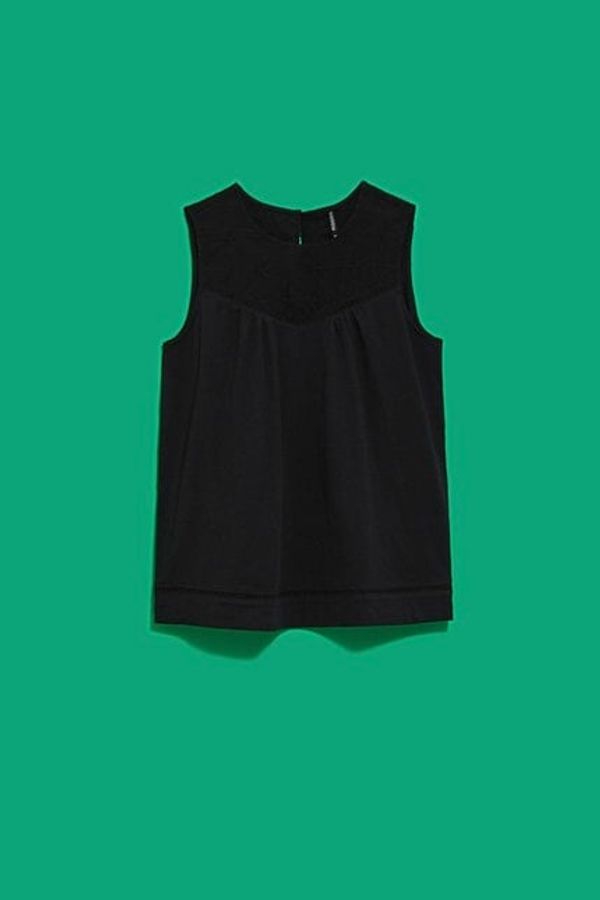 Moodo WOMEN'S TOP L-TS-4080 BLACK