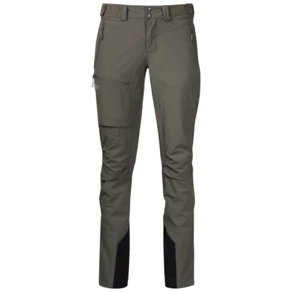 Bergans Women's trousers Bergans Breheimen Softshell Green