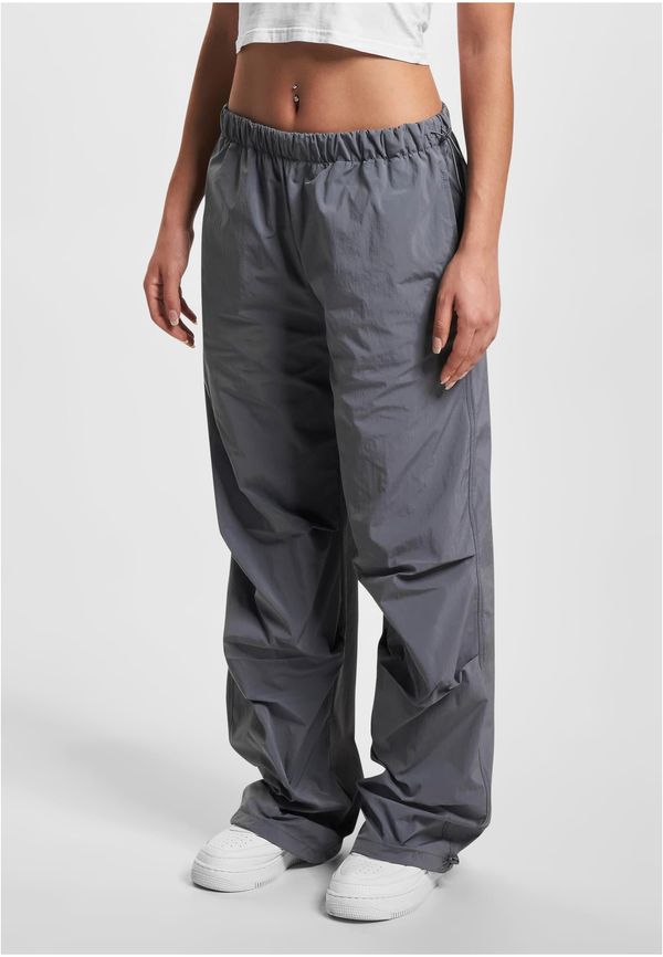 DEF Women's trousers Wide anthracite