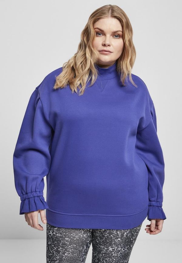 Urban Classics Women's turtleneck Crew blue-purple