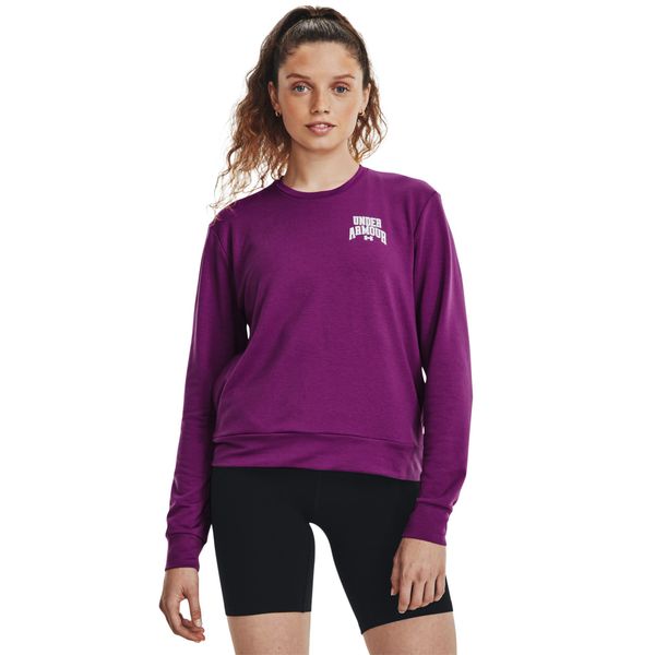 Under Armour Women's Under Armour Rival Terry Graphic Crew Sweatshirt