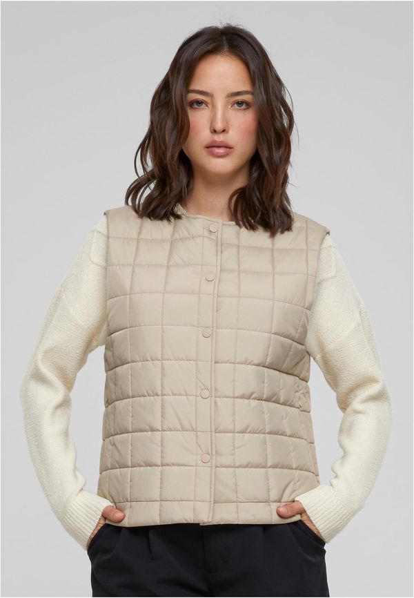 Urban Classics Women's Urban Classics Vest - Beige