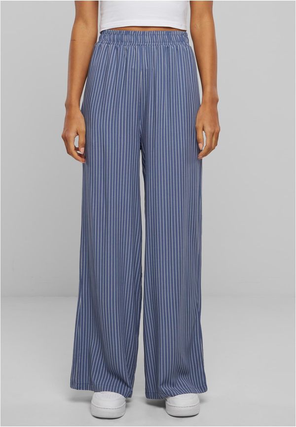 Urban Classics Women's Viscose Resort Trousers - Striped