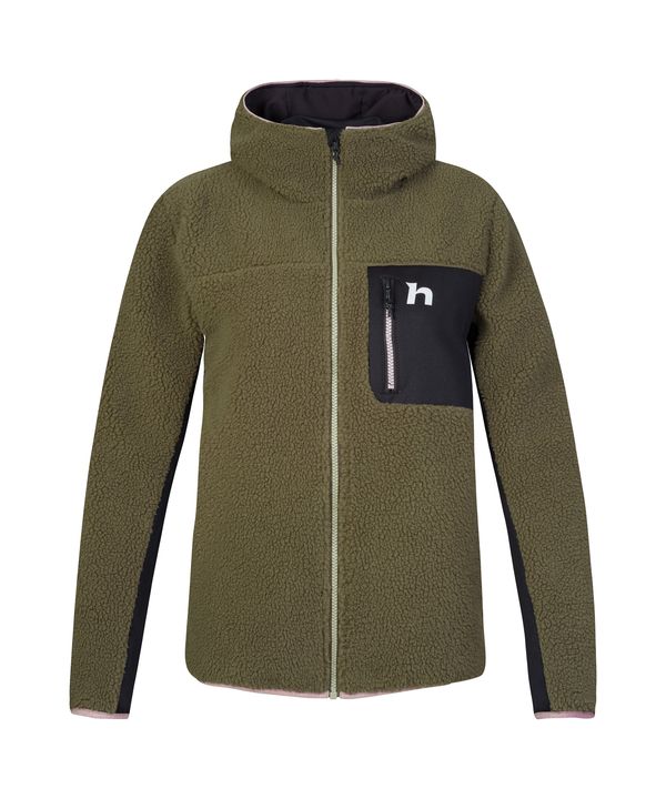 HANNAH Women's warm sweatshirt Hannah KOALA HOODY ivy green/anthracite