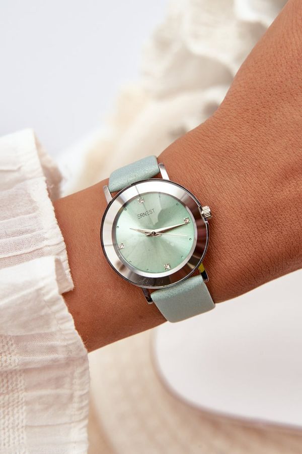 Kesi Women's watch with mint strap Ernest