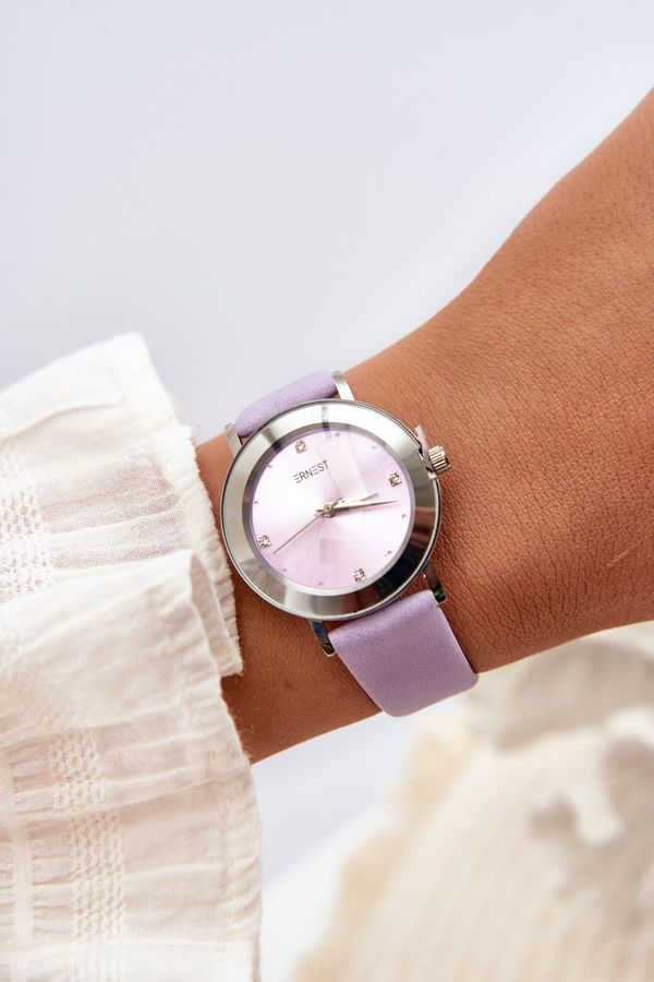 Kesi Women's watch with purple strap Ernest