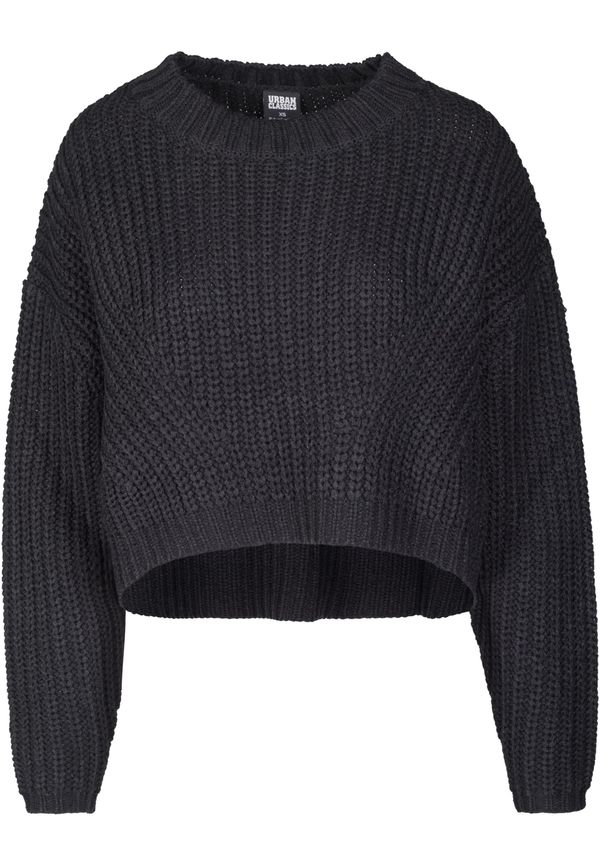 UC Ladies Women's wide oversize sweater black