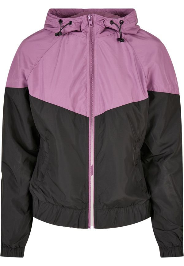 Urban Classics Women's windbreaker Arrow grey-purple/black