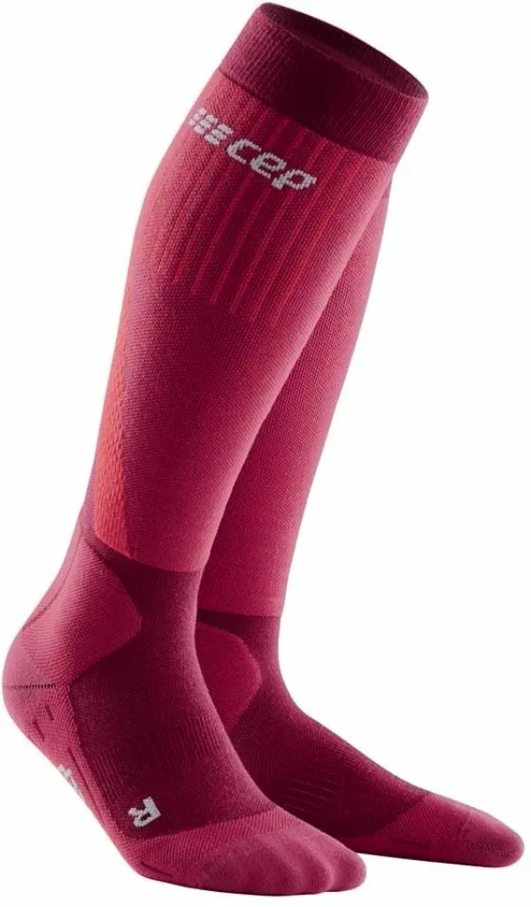 Cep Women's Winter Compression Knee-High Socks CEP Red