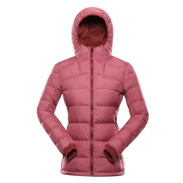 ALPINE PRO Women's winter down jacket with dwr ALPINE PRO ROGITA meavewood