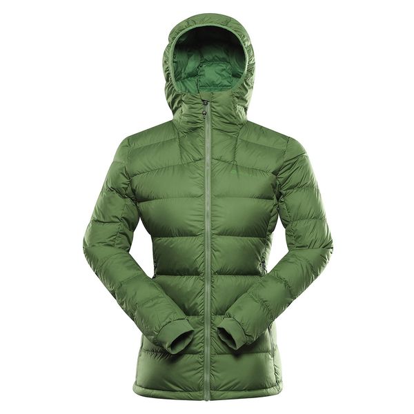 ALPINE PRO Women's winter down jacket with dwr ALPINE PRO ROGITA treetop