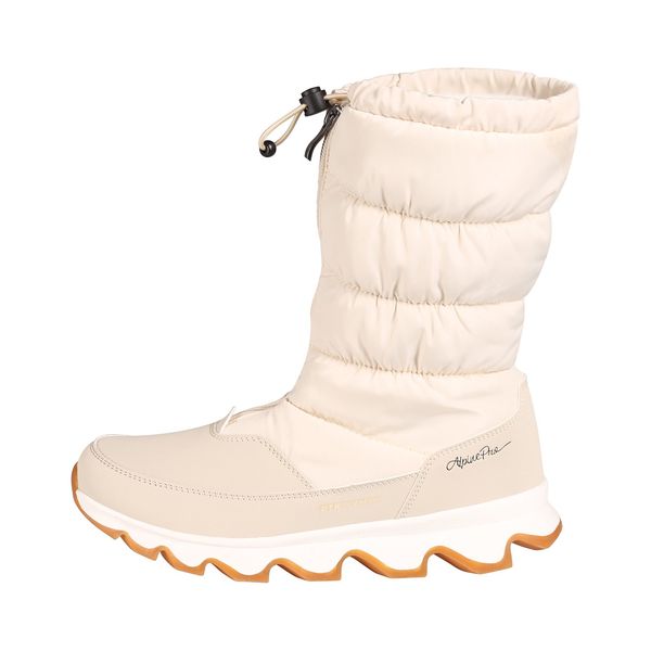 ALPINE PRO Women's winter shoes ALPINE PRO LEFA crème