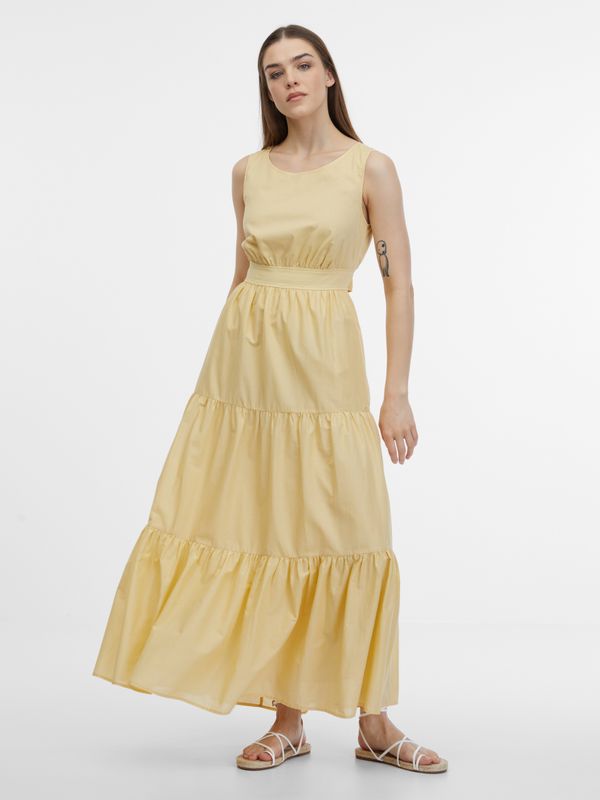 Orsay Women's yellow dress ORSAY