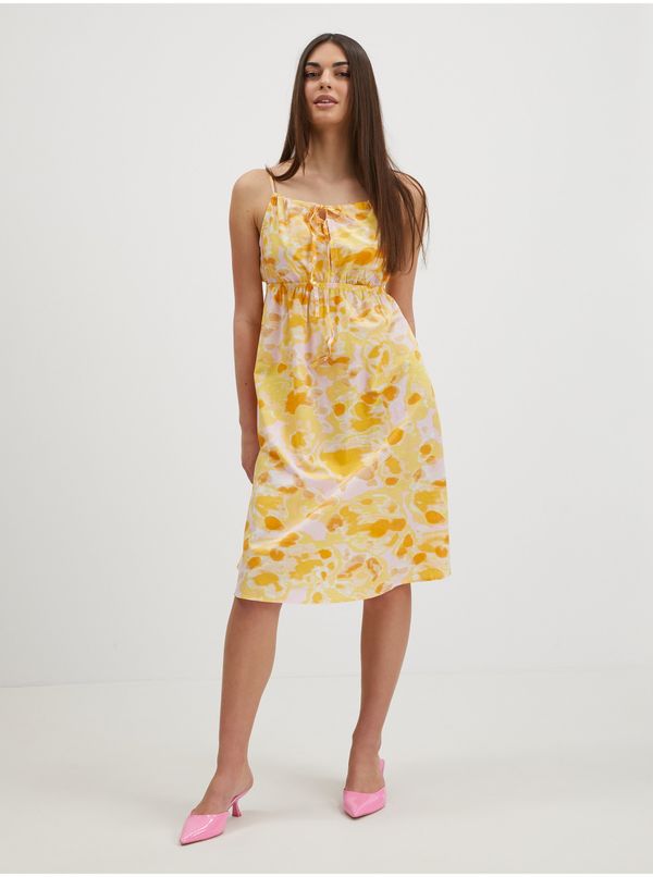 Vero Moda Women's yellow patterned dress VERO MODA Joa - Women