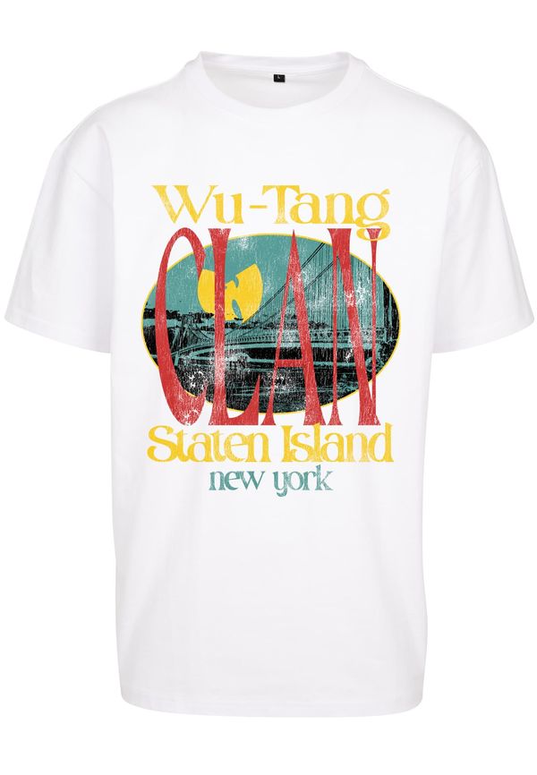 Mister Tee Wu Tang Staten Island Oversize T-Shirt White