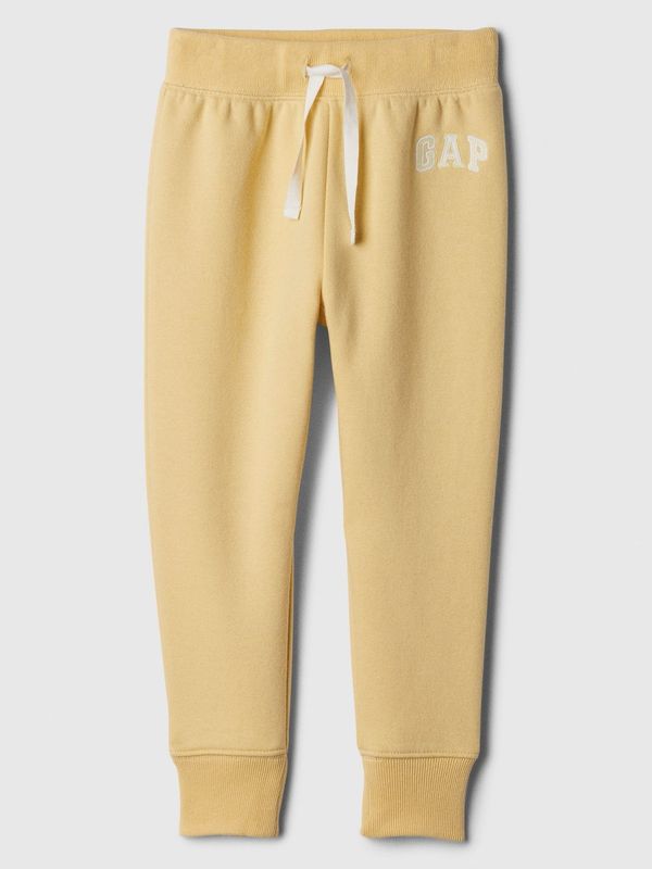 GAP Yellow girls' sweatpants GAP