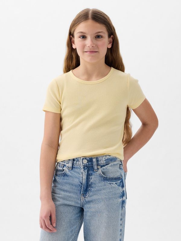 GAP Yellow Girls' T-Shirt GAP
