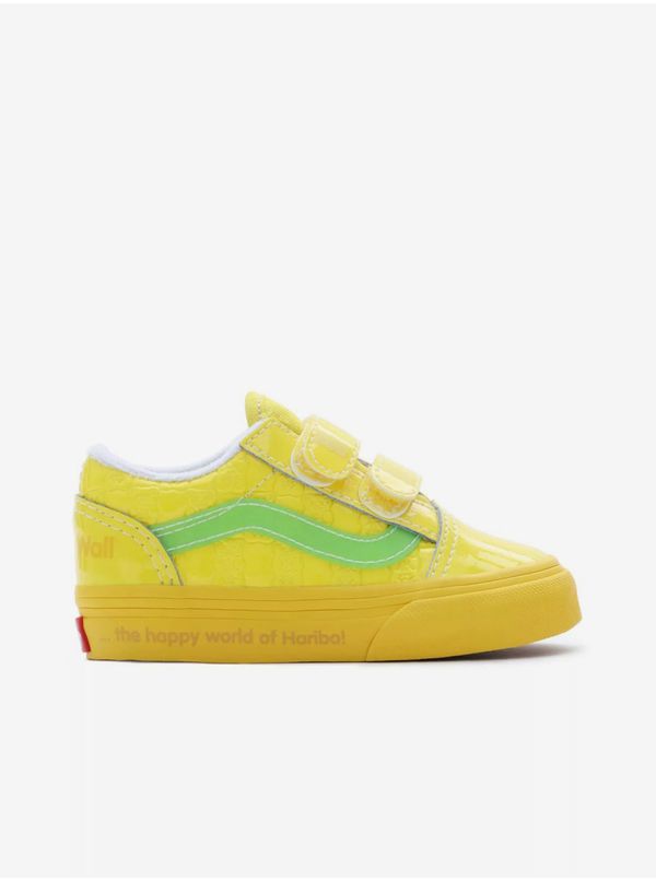 Vans Yellow Kids Sneakers VANS TD Old Skool V - Boys