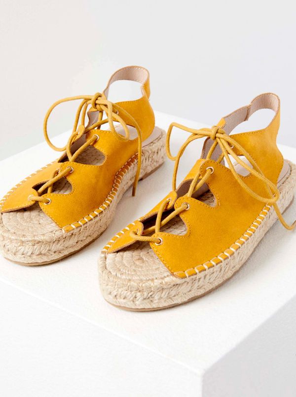 CAMAIEU Yellow sandals CAMAIEU - Women