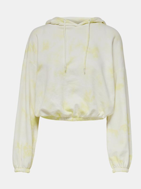 Only Yellow Short Hoodie ONLY - Women