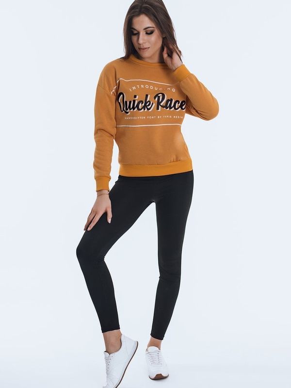 DStreet Yellow women's sweatshirt RACE BY0827