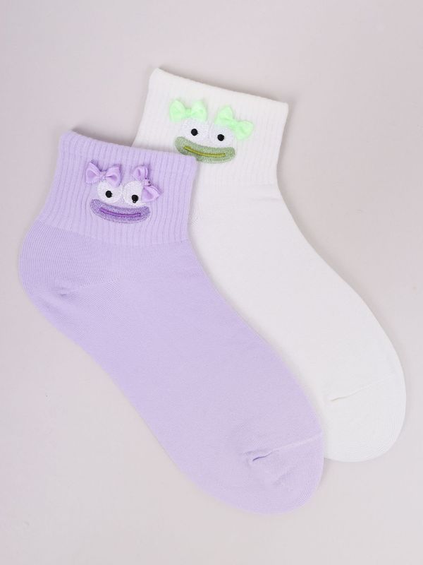 Yoclub Yoclub Kids's 2Pack Socks SKA-0179G-A20B