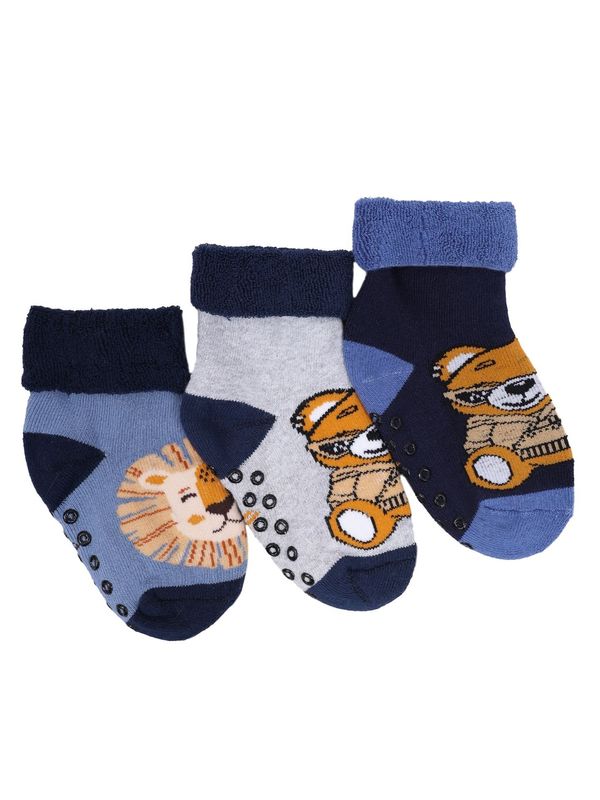 Yoclub Yoclub Kids's 3Pack Socks SKF-0005C-A20A