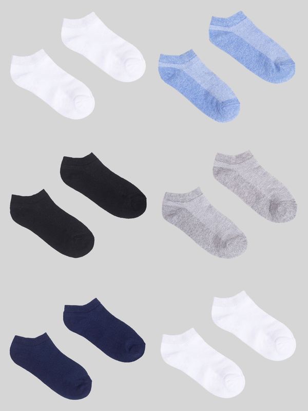 Yoclub Yoclub Kids's Ankle Thin Socks Basic Colours 6-Pack