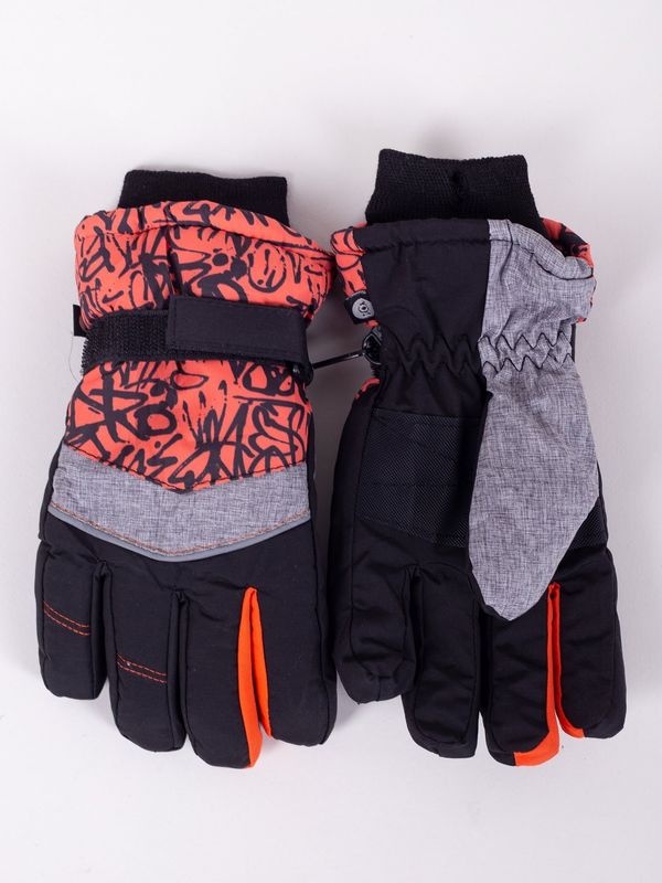 Yoclub Yoclub Kids's Children's Winter Ski Gloves REN-0262C-A150