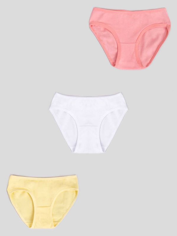 Yoclub Yoclub Kids's Cotton Girls' Briefs Underwear 3-Pack BMD-0035G-AA30