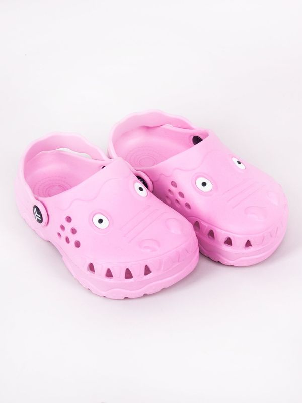 Yoclub Yoclub Kids's Girls Crocs Shoes Slip-On Sandals OCR-0045G-0600