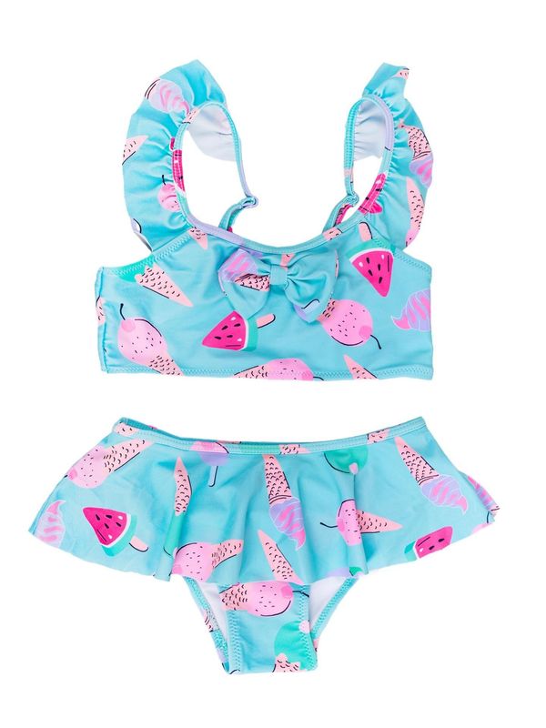 Yoclub Yoclub Kids's Girls Two-Piece Swimming Costume LKD-0031G-A100