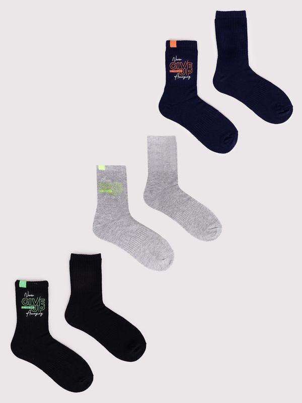 Yoclub Yoclub Kids's Socks 3-Pack SKA-0158C-AA00-002