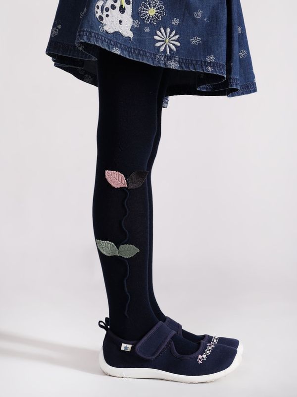 Yoclub Yoclub Kids's Tights RAB-0043G-AA0B-001 Navy Blue