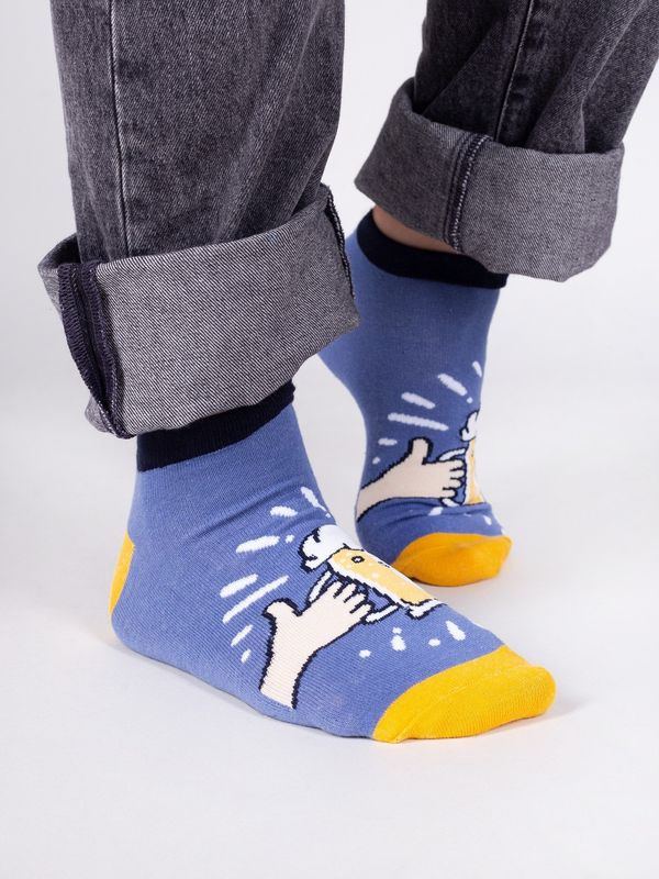 Yoclub Yoclub Man's Cotton Socks Patterns Colors SKS-0086F-B800