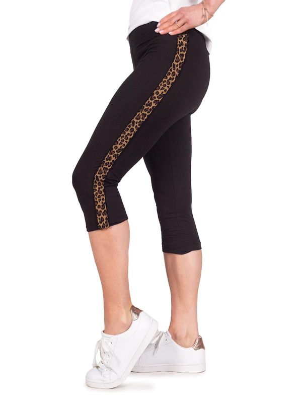 Yoclub Yoclub Woman's Women's Capri Leggings Gaiters High Waisted ULD-0012K-3400